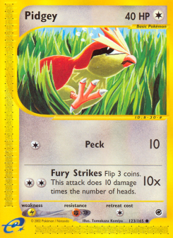 Pidgey ECARD1 123
