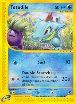 Totodile ECARD1 134