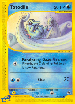 Totodile ECARD1 135