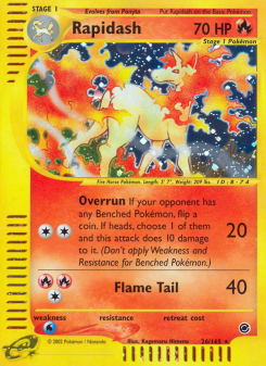 Rapidash ECARD1 26
