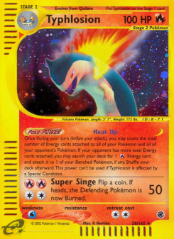Typhlosion ECARD1 28