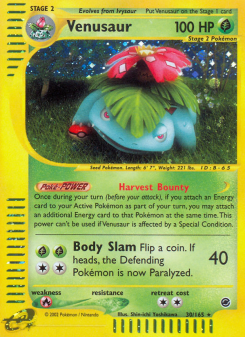 Venusaur ECARD1 30