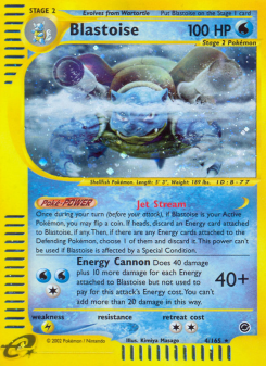 Blastoise ECARD1 4
