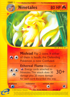 Ninetales ECARD1 57