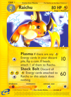 Raichu ECARD1 61
