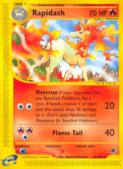 Rapidash ECARD1 62