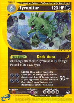 Tyranitar ECARD1 66