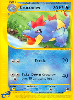 Croconaw ECARD1 74