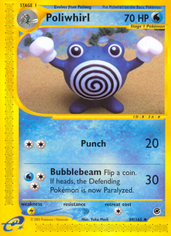 Poliwhirl ECARD1 89