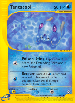 Tentacool ECARD2 113