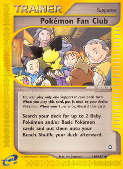 Pokémon Fan Club ECARD2 130