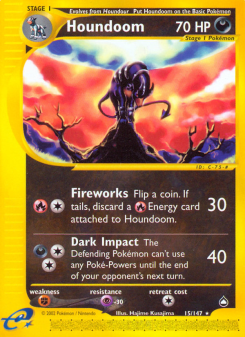 Houndoom ECARD2 15