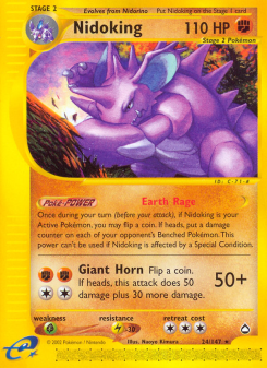 Nidoking ECARD2 24