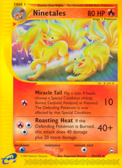 Ninetales ECARD2 25