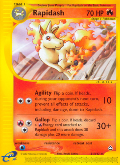 Rapidash ECARD2 31