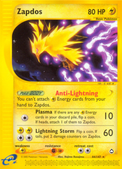 Zapdos ECARD2 44