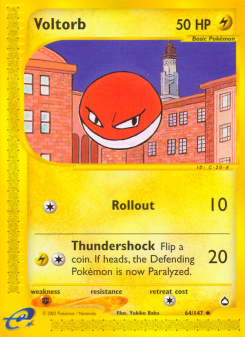 Voltorb ECARD2 64
