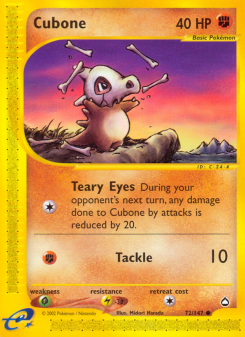 Cubone ECARD2 72
