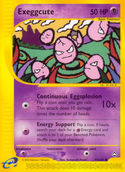 Exeggcute ECARD2 77