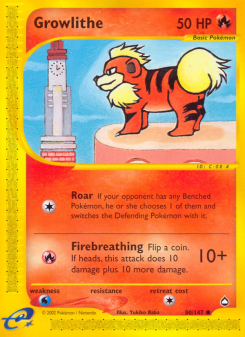 Growlithe ECARD2 80