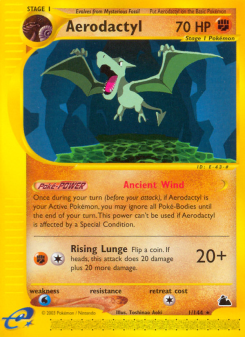 Aerodactyl ECARD3 1
