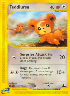 Teddiursa ECARD3 109