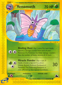 Venomoth ECARD3 111