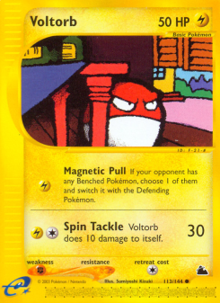 Voltorb ECARD3 113