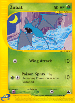 Zubat ECARD3 118