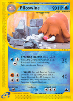 Piloswine ECARD3 24