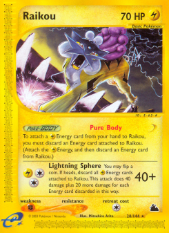 Raikou ECARD3 28
