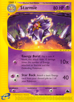 Starmie ECARD3 30