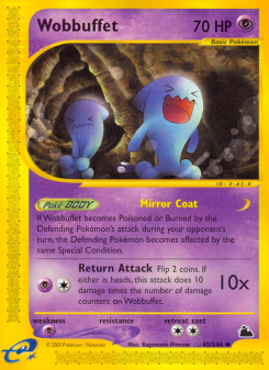 Wobbuffet ECARD3 45