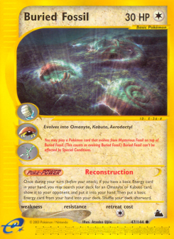 Buried Fossil ECARD3 47