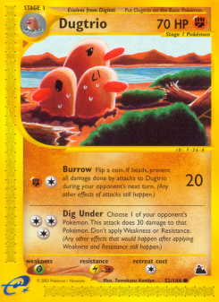 Dugtrio ECARD3 52