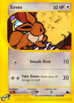 Eevee ECARD3 54