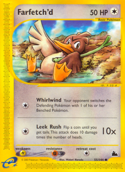 Farfetch'd ECARD3 55