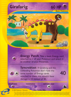 Girafarig ECARD3 58