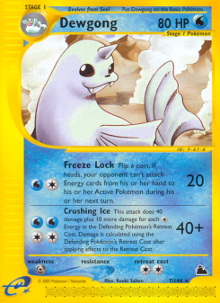Dewgong ECARD3 7