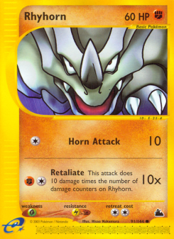 Rhyhorn ECARD3 91