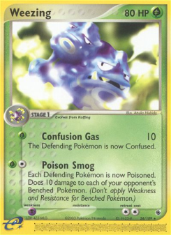 Weezing EX1 24
