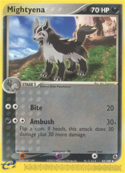 Mightyena EX1 42