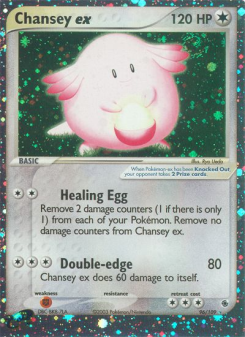 Chansey ex #96 — Rubino & Zaffiro