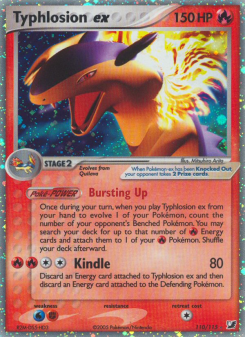 Typhlosion ex UF 110