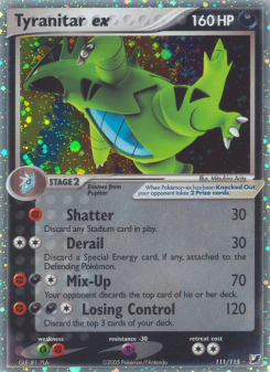 Tyranitar ex UF 111