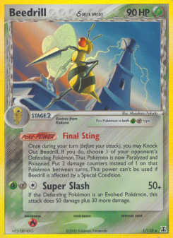 Beedrill δ DS 1