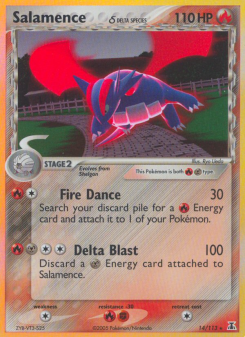 Salamence δ DS 14