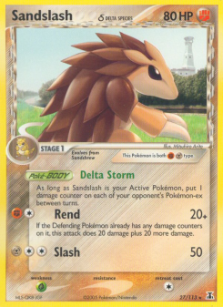 Sandslash δ DS 27