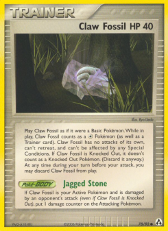 Claw Fossil LM 78