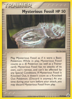 Mysterious Fossil LM 79
